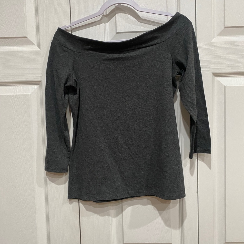 Loft off the shoulder tee